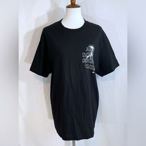 Anti Social Social Club Twister Tee FW19 Black Lightning Logo Men’s Large NWT